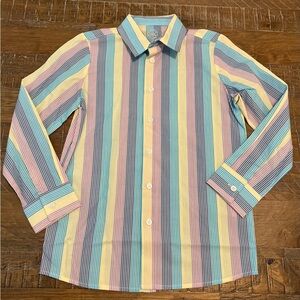 Wonder Nation Pastel Striped Shirt